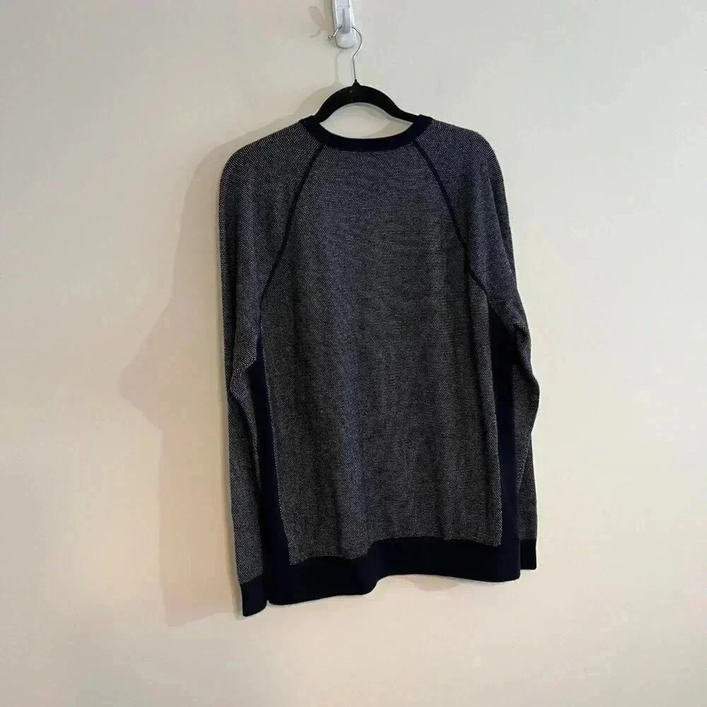 Vince Wool Cashmere Bird's Eye Crewneck Sweater XL - Picture 4 of 7